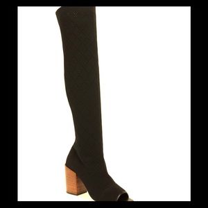 Kelsi Dagger Peep Toe Two-Way Boot